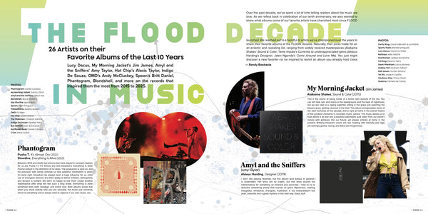 BUNDLE: FLOOD 13—The Tenth Anniversary Issue + Gimme Shelter—Songs for LA Fire Relief Double LP