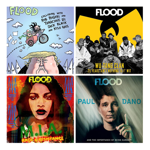 FLOOD 9: Wu-Tang Clan, M.I.A., Paul Dano, and Tenacious D with Rob Rogers