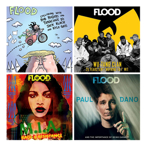 FLOOD 9: Wu-Tang Clan, M.I.A., Paul Dano, Tenacious D (2-Pack BUNDLE)